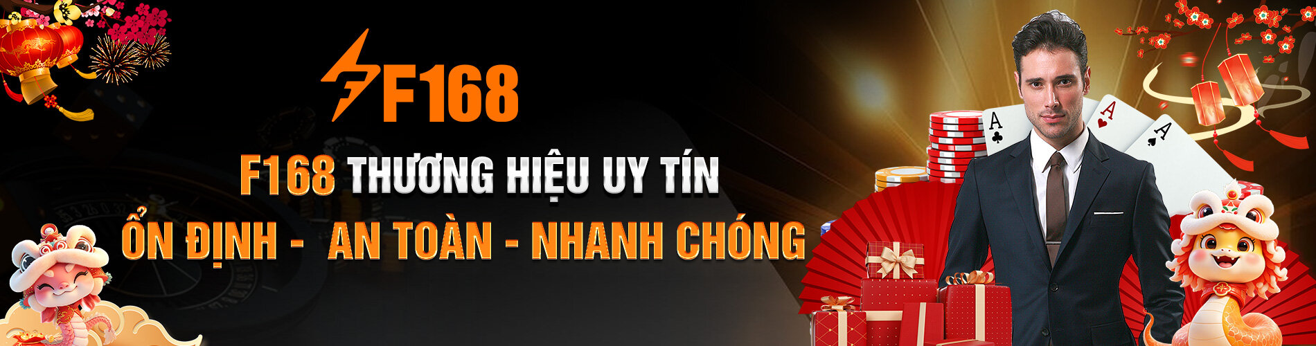 Banner chính thức nhà cái F168 2026